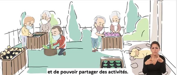 Exemple de vidéo avec sous-titres et langue des signes